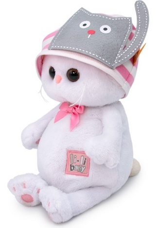 Мягкая игрушка Кошечка Ли-Ли Беби в шапочке с кошечкой 20 см LB-036