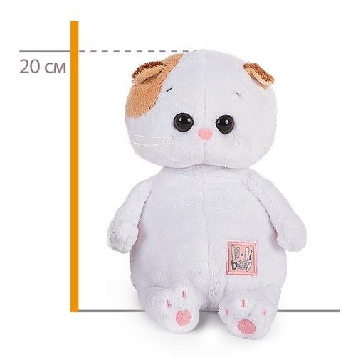 Мягкая игрушка Кошечка Ли-Ли Беби в веночке 20 см LB-057