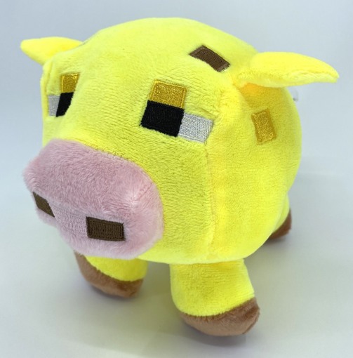 Мягкая игрушка Майнкрафт Желтая Свинья - фото