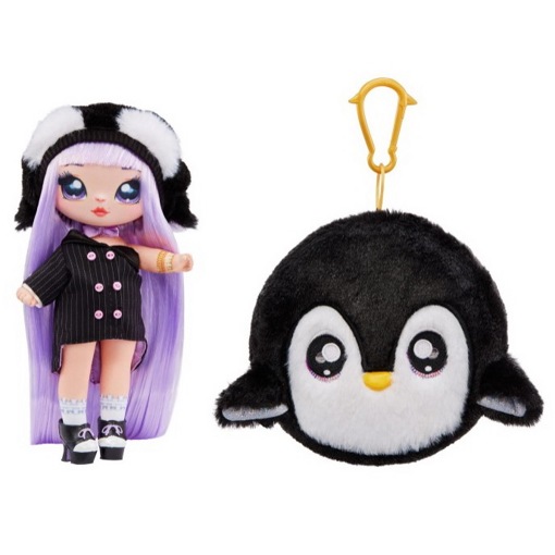 Мягкая кукла Na Na Na Surprise пингвин Isla Waddles Cozy Series