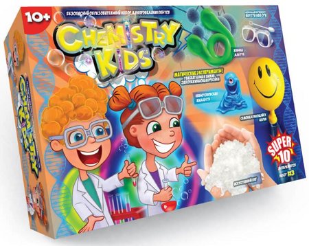 Набор из 10 опытов №3 Chemistry Kids Danko Toys CHK-01-03