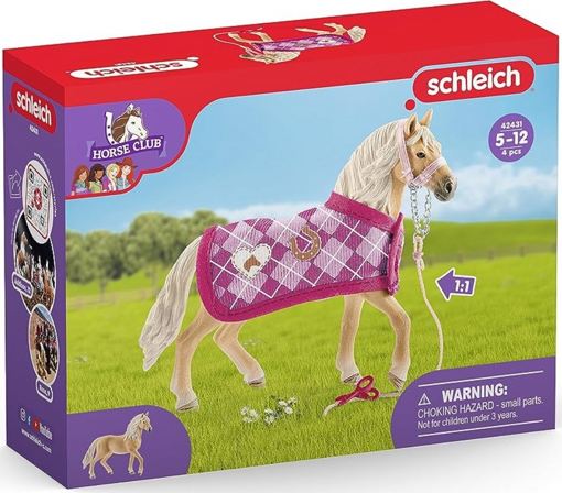 Набор Андалузская лошадь с попоной Schleich 42431