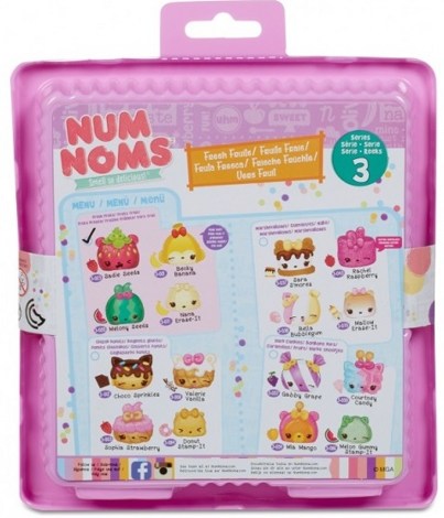 Набор ароматных игрушек Num Noms серия 3 Овощи и фрукты 546351