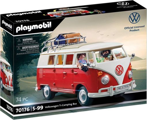 Набор Автобус кемпинг Volkswagen T1 Playmobil 70176