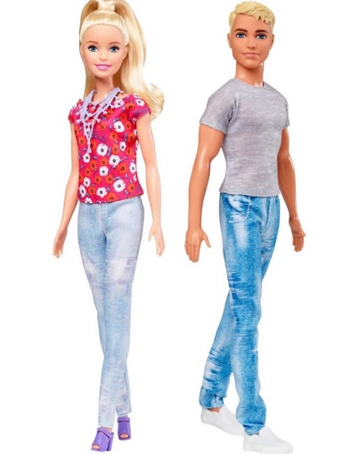 Набор Барби и Кен с модной одеждой GHT40 (дефект упаковки)