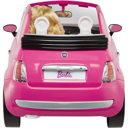 Набор Барби Розовый Фиат с куклой Barbie GXR57