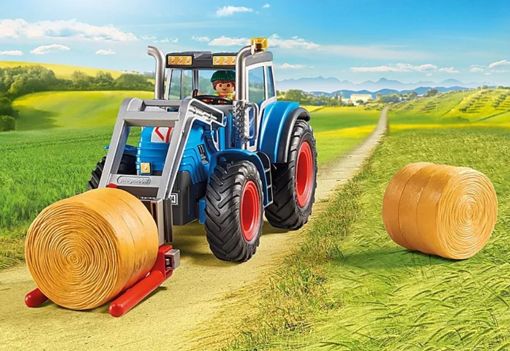 Набор Большой трактор с принадлежностями Playmobil 71004