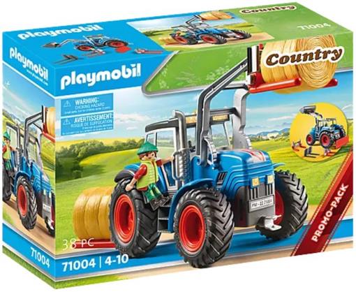 Набор Большой трактор с принадлежностями Playmobil 71004