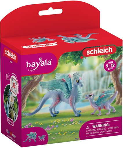 Набор Цветочный дракон с детенышем Schleich 70592