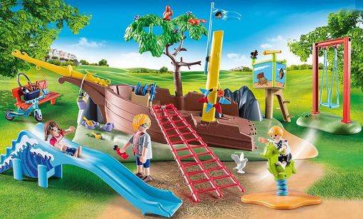 Набор Детская игровая площадка с затонувшим кораблем Playmobil 70741