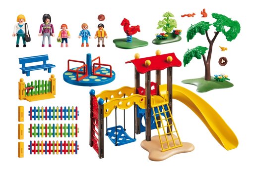 Набор Детская площадка с оградой Playmobil 5568