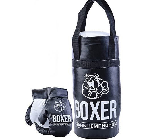Набор для бокса Boxer 19516 черный