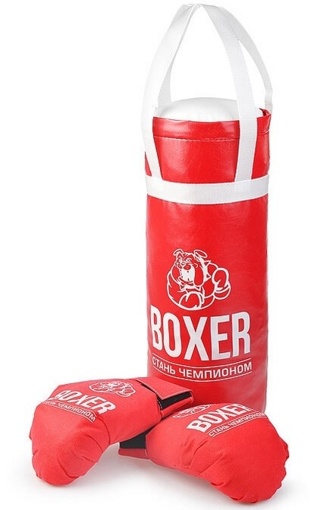 Набор для бокса Boxer 19516 красный