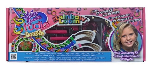 Набор для плетения украшений для волос Rainbow Loom Hair Braid Double R0054B