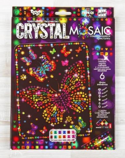 Набор для создания мозаики Бабочки Crystal Mosaic Danko Toys CRM-01-08