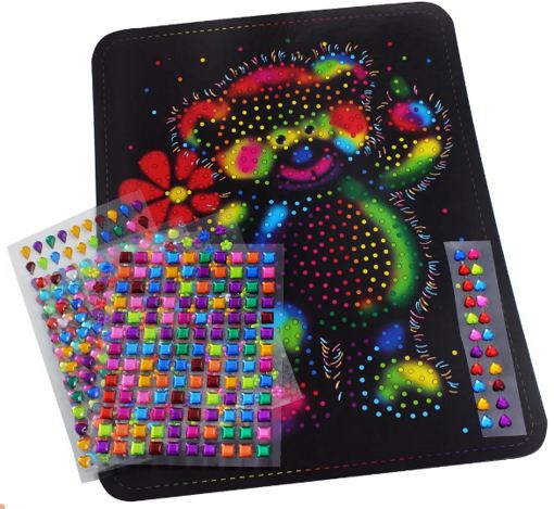Набор для создания мозаики Медвежонок Crystal Mosaic Danko Toys CRM-01-05 