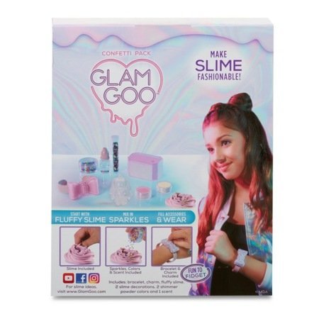 Набор для юного дизайнера слайм-аксессуаров Glam Goo Confetti 549635