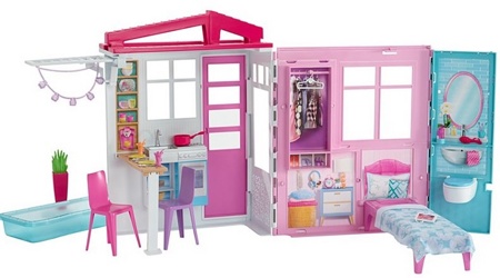 Набор Дом Барби с мебелью и аксессуарами FXG54