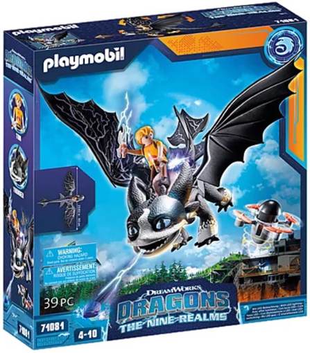 Набор Драконы: Девять миров - Гром и Том Playmobil 71081