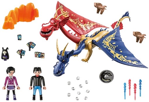 Набор Драконы: Девять миров - Ву и Вэй с Джуном Playmobil 71080
