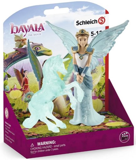 Набор Эйела с Ледяным единорогом Schleich 70587