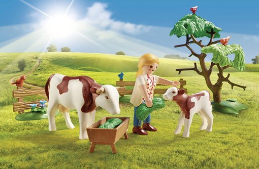 Набор Ферма для разведения животных Playmobil 70887