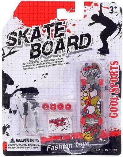 Набор Фингерборд с инструментами и доп колесами Микс Skate Board 21663