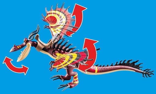 Набор Гонки на драконах: Сморкала и Кривокрыл Playmobil 70731
