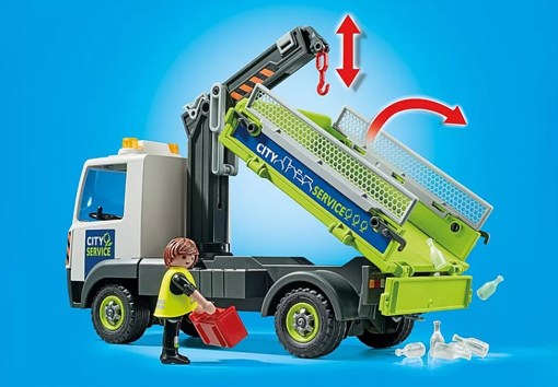 Набор Грузовик для переработки стекла с контейнером Playmobil 71431