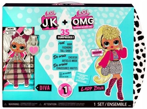 Набор из 2 кукол Lol Lady Diva + J.K. Diva