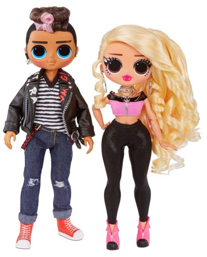 Набор из 2 кукол Lol OMG Tough Dude и Pink Chick 2 Pack 