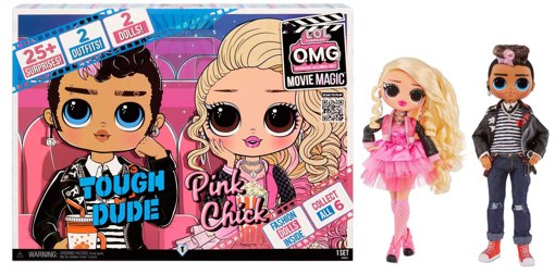 Набор из 2 кукол Lol OMG Tough Dude и Pink Chick 2 Pack 