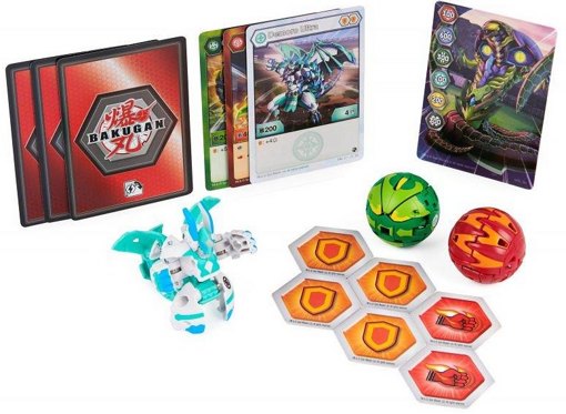 Набор из 3-ех бакуганов Bakugan Geogan Rising Demorc Ultra 20133071 - фото2