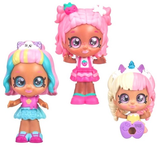 Набор из 3 мини-кукол Kindi Kids 39763
