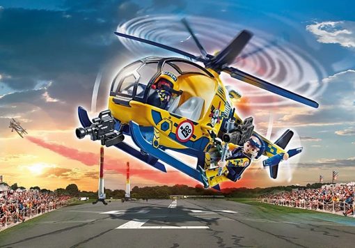 Набор Каскадерское шоу на вертолете Playmobil 70833