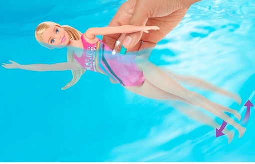 Набор кукла Барби чемпион по плаванью GHK23