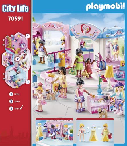 Набор Магазин модной одежды Playmobil 70591