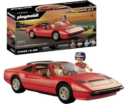 Набор Magnum, p.i. Ferrari 308 GTS Quattrovalvole Playmobil 71343 - фото2