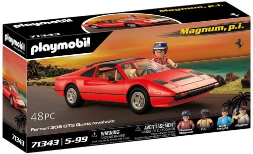 Набор Magnum, p.i. Ferrari 308 GTS Quattrovalvole Playmobil 71343 - фото