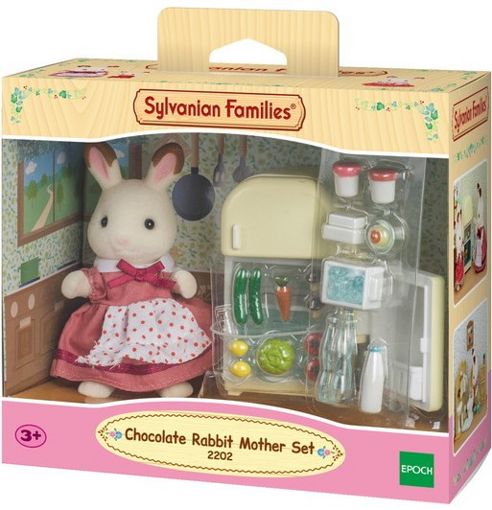 Набор Мама кролик и холодильник Sylvanian Family 5014