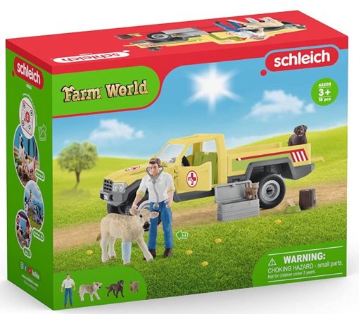 Набор Мобильная ветеринарная станция Schleich 42503