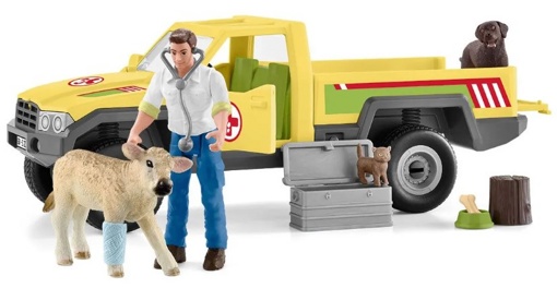 Набор Мобильная ветеринарная станция Schleich 42503 - фото