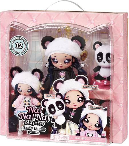 Набор Na Na Na Surprise Panda Family с куклой Winnie Joyful