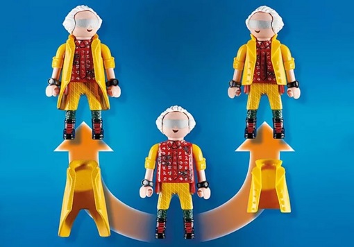 Набор Назад в будущее 2: Погоня на ховерборде Playmobil 70634