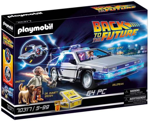 Набор Назад в будущее ДеЛореан Playmobil 70317 свет - фото