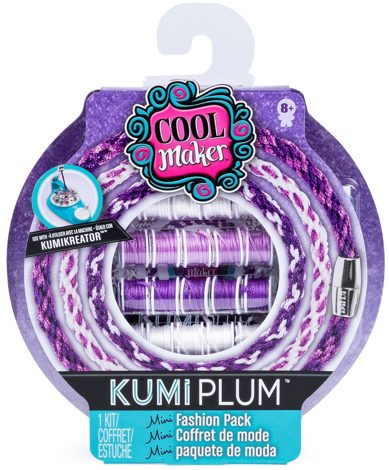 Набор ниток для плетения фенечек Kumi Plum Cool Maker 20104790