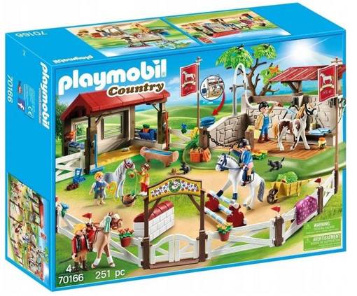 Набор Новая лошадиная ферма Playmobil 70166 - фото