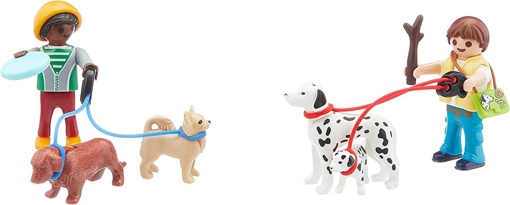 Набор Переносной чемодан: Прогулка с собаками Playmobil 70530