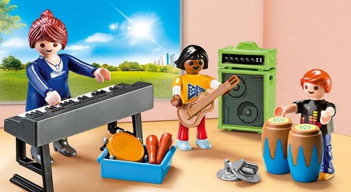 Набор Переносной чемодан: Урок музыки Playmobil 9321