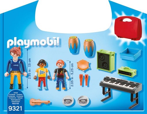 Набор Переносной чемодан: Урок музыки Playmobil 9321